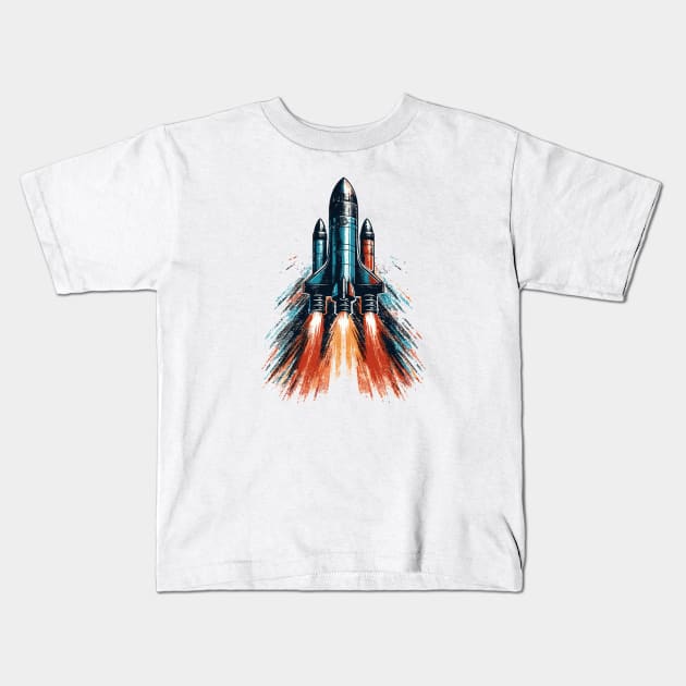 Rocket Kids T-Shirt by Vehicles-Art